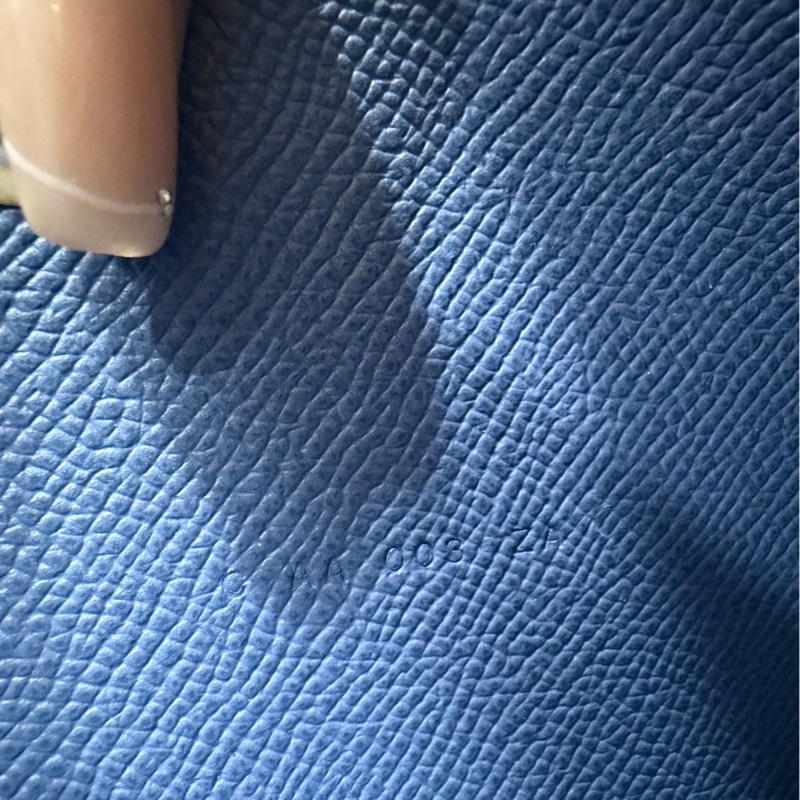 HERMES 愛馬仕 法國藍 二合一 Calvi Pouch ipad套 收納包 手拿包 皮包-10