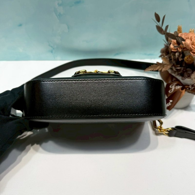 GUCCI 1955 mini全皮革肩背包-6