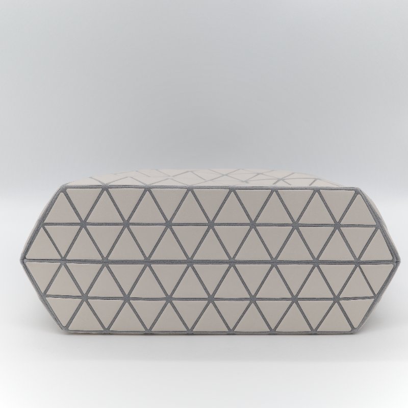 Bao Bao Issey Miyake 三宅一生 Crystal 米灰色 霧面 大號 手提包-3