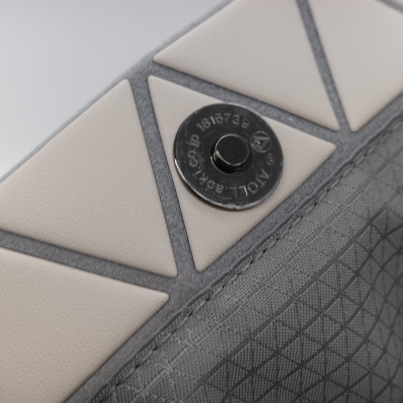 Bao Bao Issey Miyake 三宅一生 Crystal 米灰色 霧面 大號 手提包-10