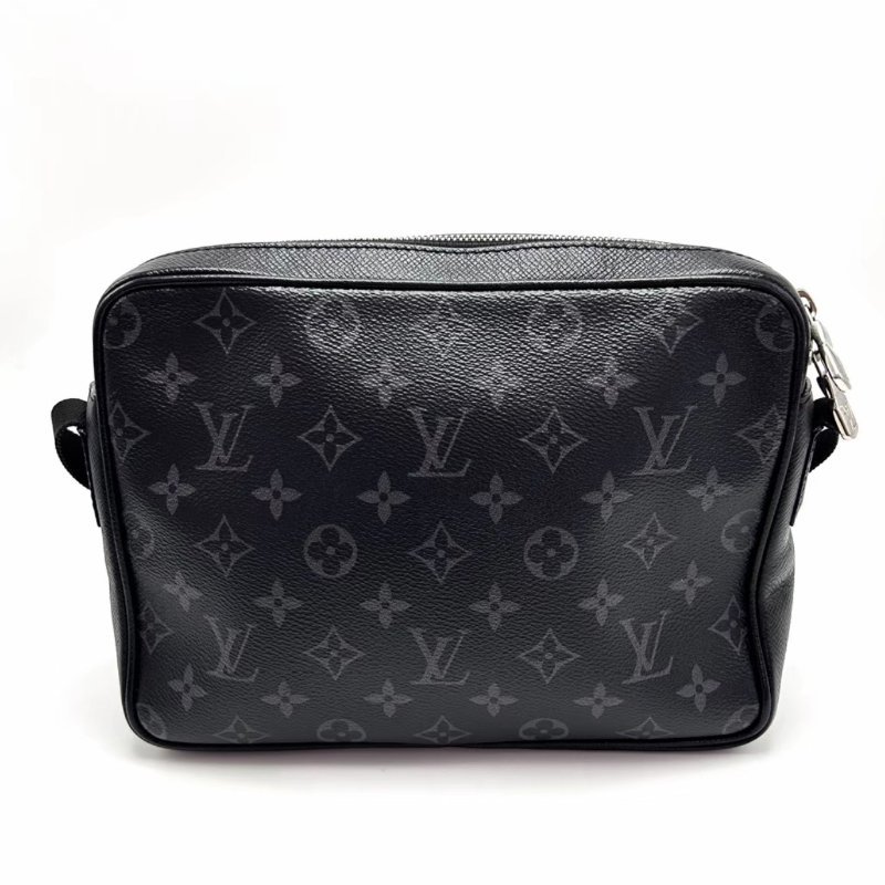 LV黑花黑武士郵差包 25*18*8 98新配件塵袋-2