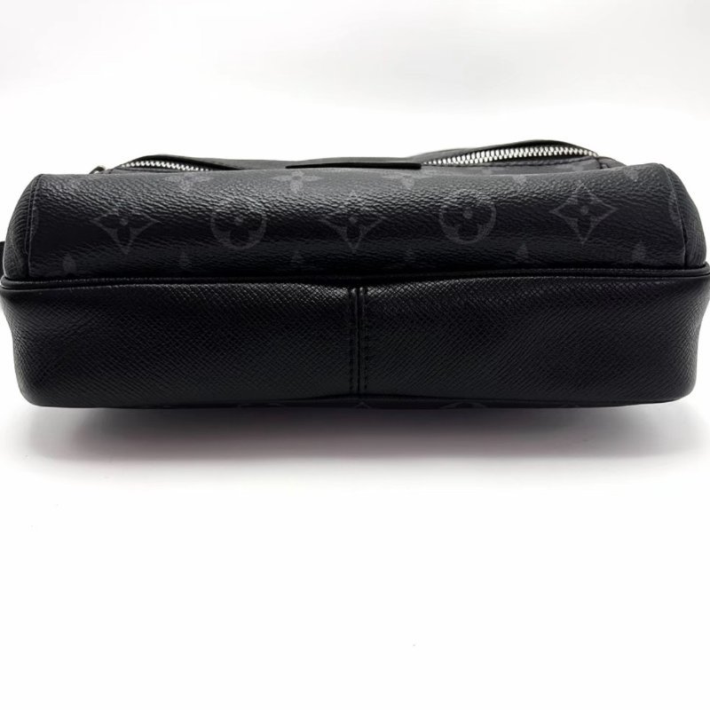 LV黑花黑武士郵差包 25*18*8 98新配件塵袋-3