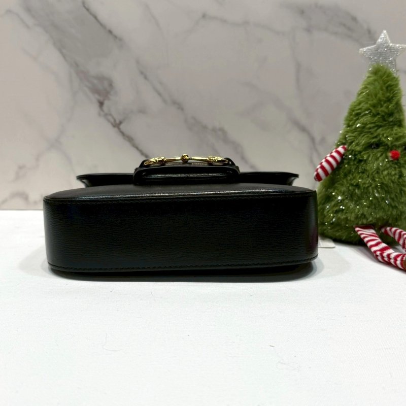 GUCCI 1955 mini全皮革肩背包-6