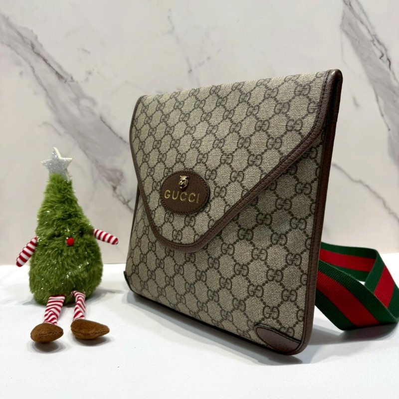 GUCCI Neo Vintage GG中型郵差包-3
