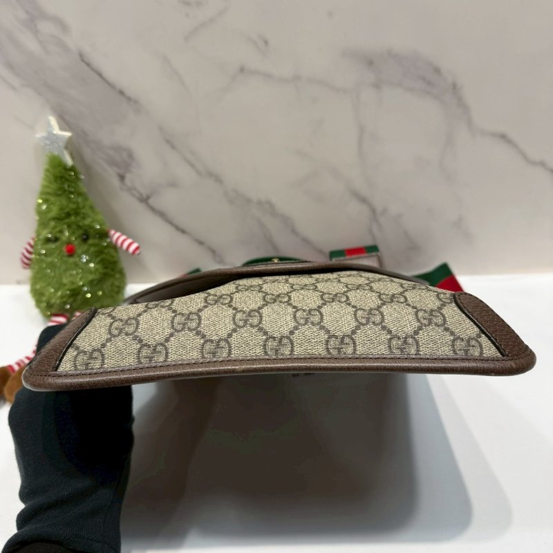 GUCCI Neo Vintage GG中型郵差包-5