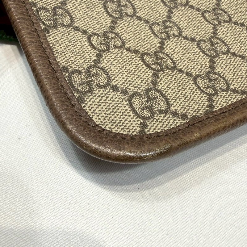 GUCCI Supreme帆布虎頭胸腰包-8