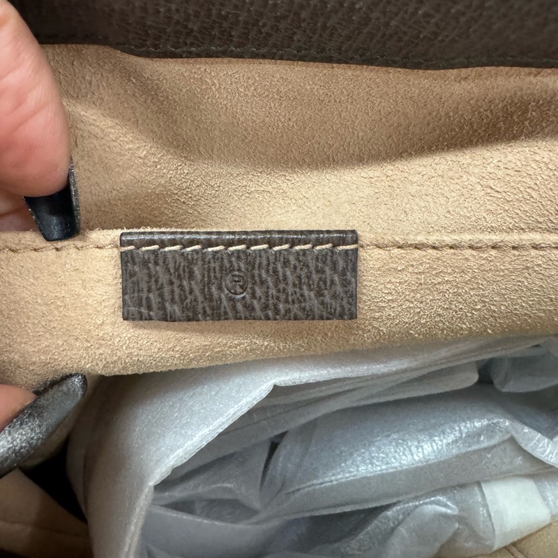 99新 閑置品 古馳gucci Ophidia系列小号手提托特包，-5