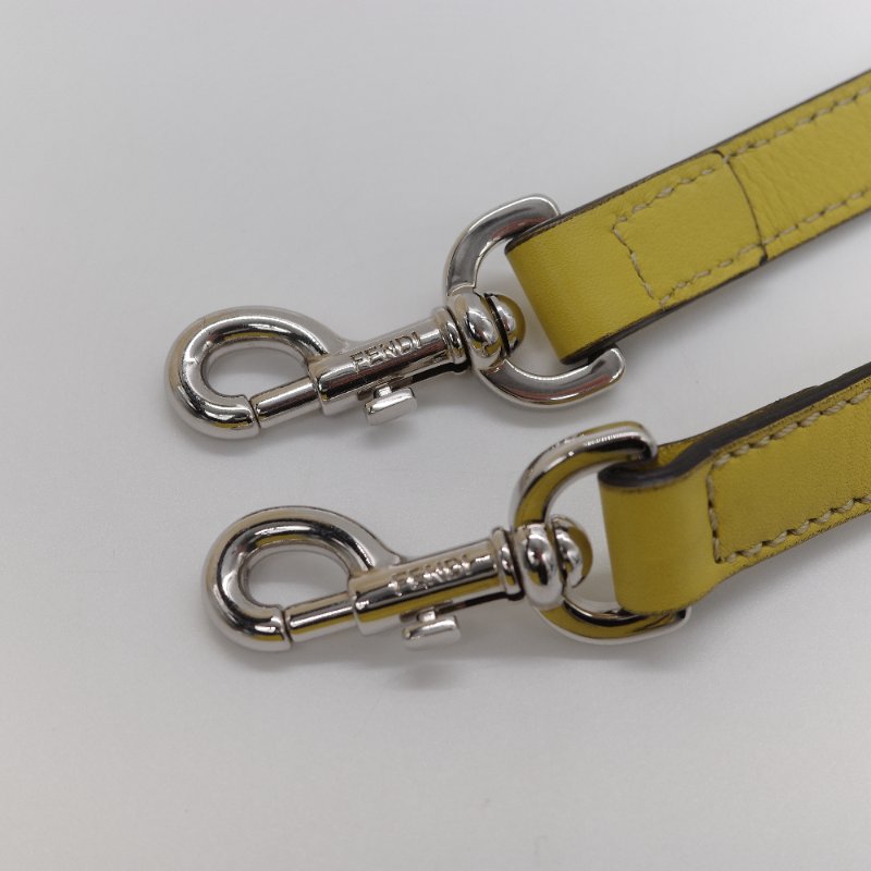 Fendi 芬迪 By The Way  黃色 小牛皮 手提包 肩背包-18