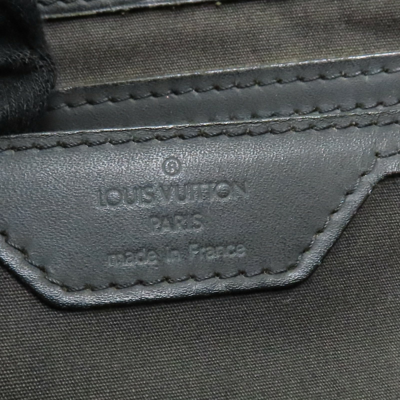 黑色 EPI 水波紋 牛皮 Sac Plat 手提包【LOUIS VUITTON LV 路易威登】 M59082-7