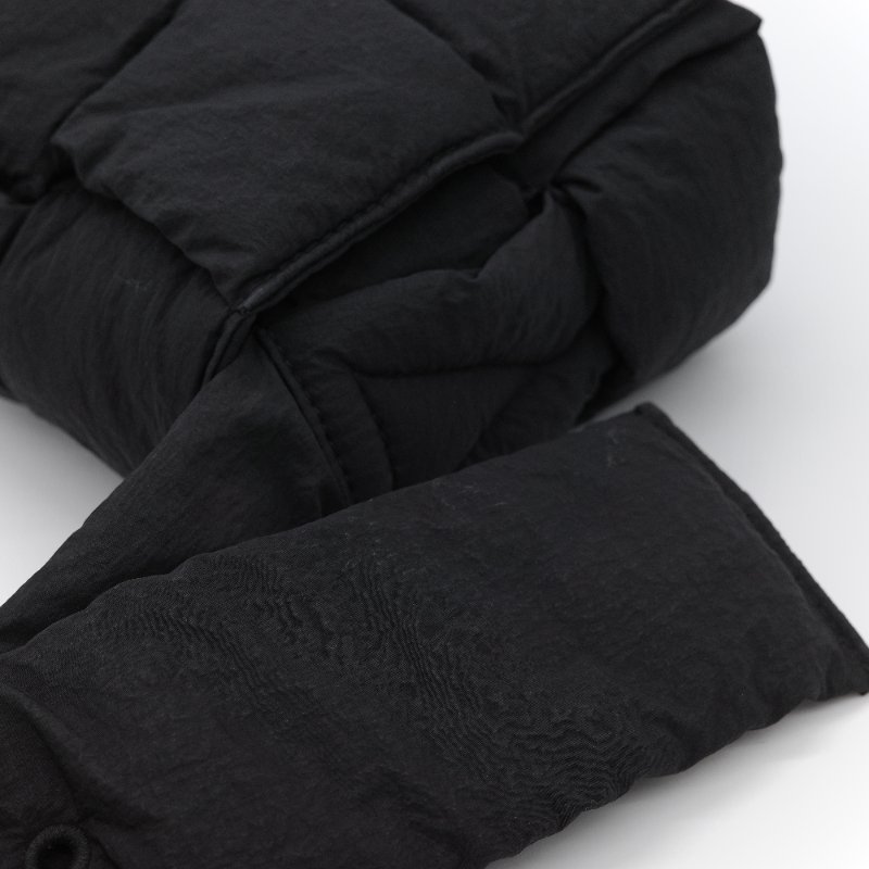 Bottega Veneta 寶緹嘉 Padded Tech Cassette 黑色 尼龍編織 斜背包 肩背包-8