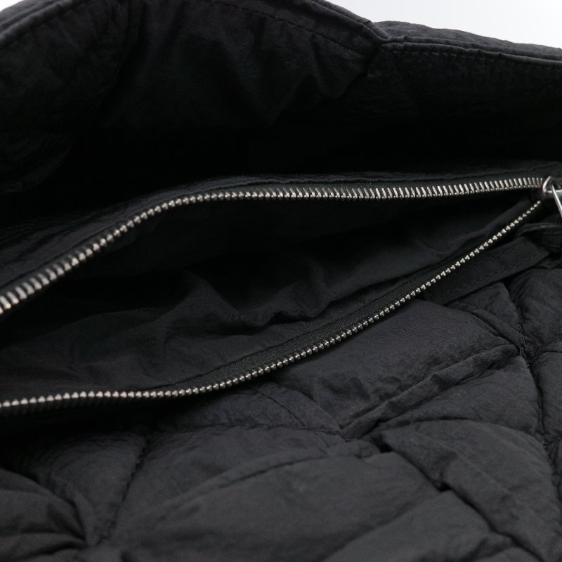 Bottega Veneta 寶緹嘉 Padded Tech Cassette 黑色 尼龍編織 斜背包 肩背包-12