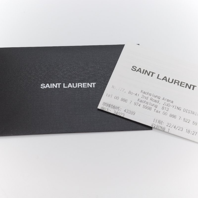 Saint Laurent 聖羅蘭 黑色 貓眼太陽眼鏡-8