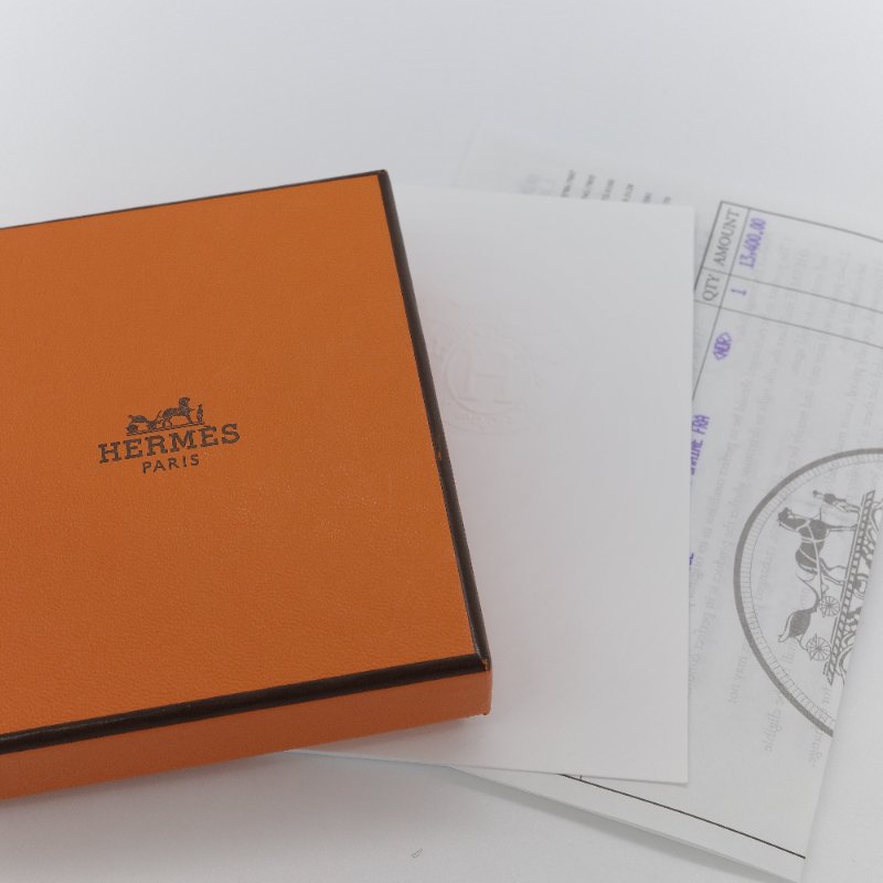 Hermès 愛馬仕 Mini Pop H 紅色琺瑯 金色鍍金 項鍊-1