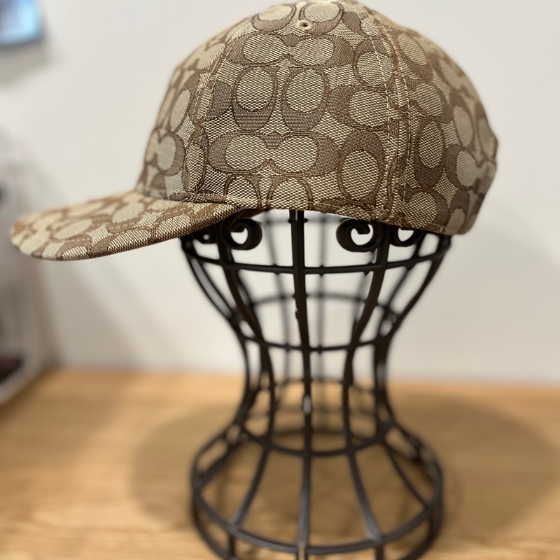 Coach老花鴨舌帽-2