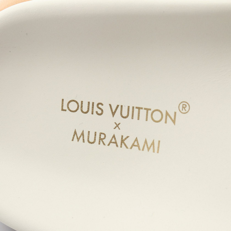 路易威登 LV ™ Pool Pillow Line 涼鞋舒適穆勒鞋 #38 尼龍 白色 二手-4