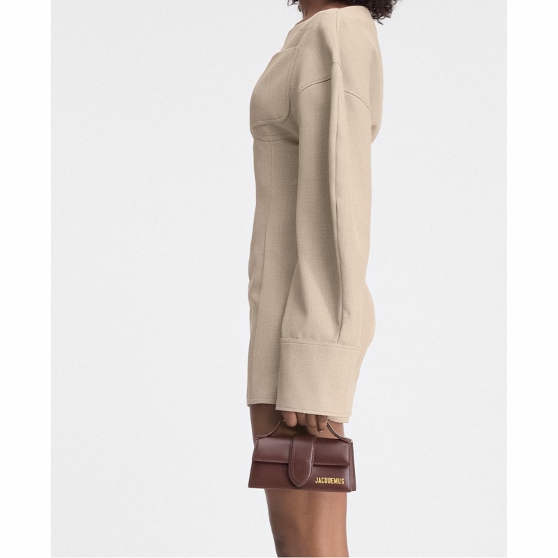 Jacquemus 女士 小號翻蓋單肩包均碼碼17.5cm*9cm-6