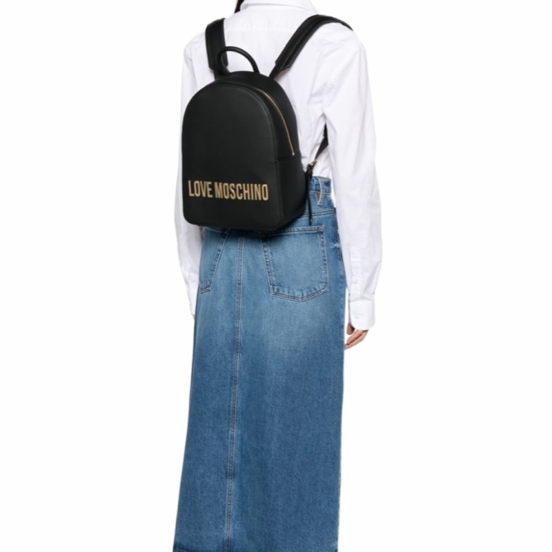 Moschino 女士 字母雙肩包均碼碼25cm*13cm*32cm-4