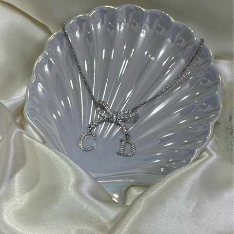 Dior vintage 滿鑽蝴蝶結項鍊 美到爆🩷🩷