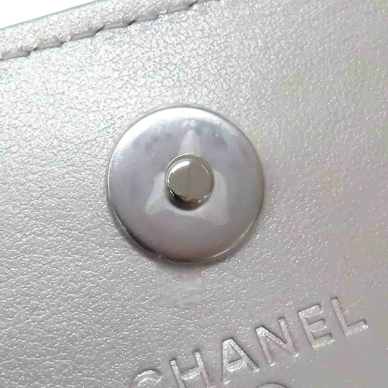 銀色羊皮 star mini chain 鍊帶 肩背包【CHANEL 香奈兒】-16