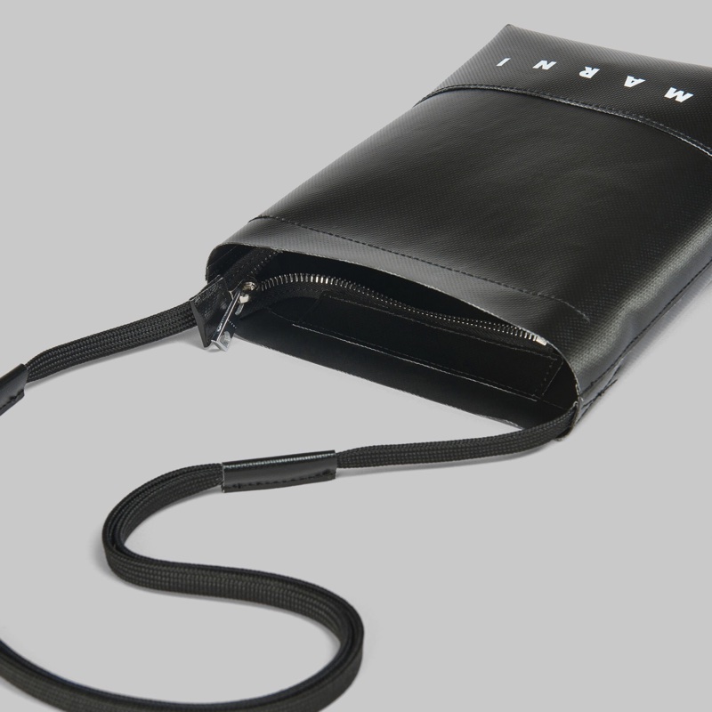 Marni 男士 拉鍊單肩包均碼碼小號、19cm*4cm*16cm-3