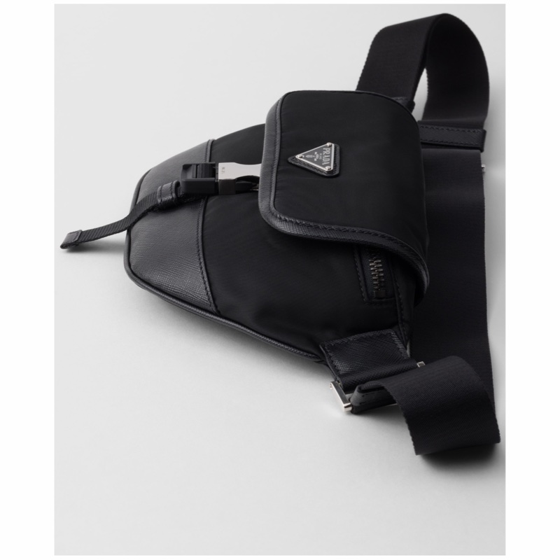 Prada 男士 徽標單肩包均碼碼18cm*5cm*15cm-2