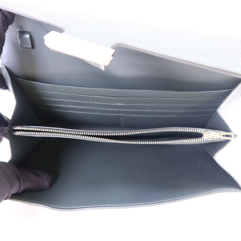 HERMES Epsom皮革Constance To Go銀扣肩背袋-5