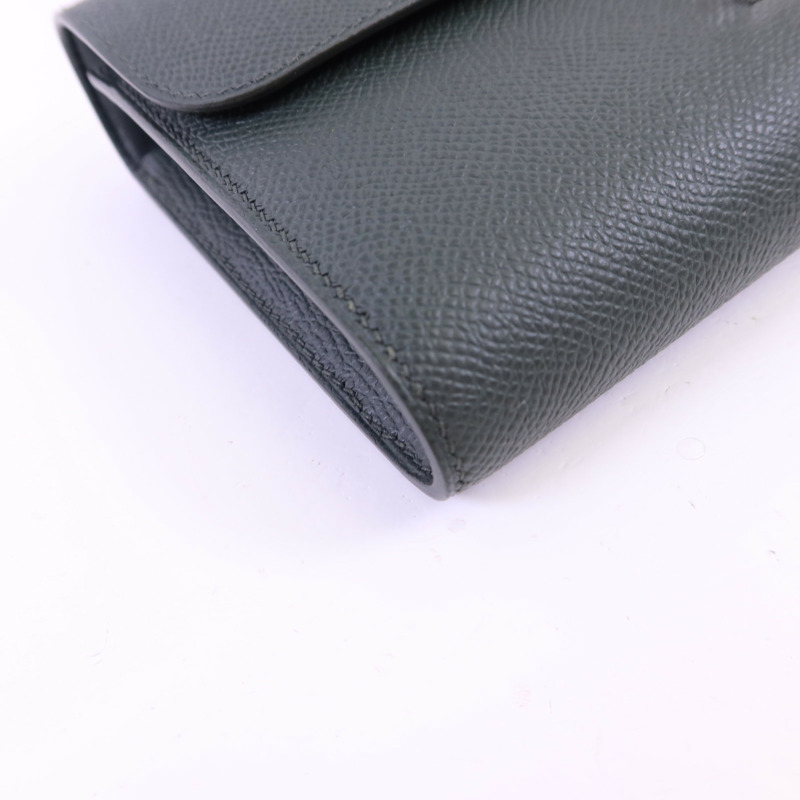 HERMES Epsom皮革Constance To Go銀扣肩背袋-11