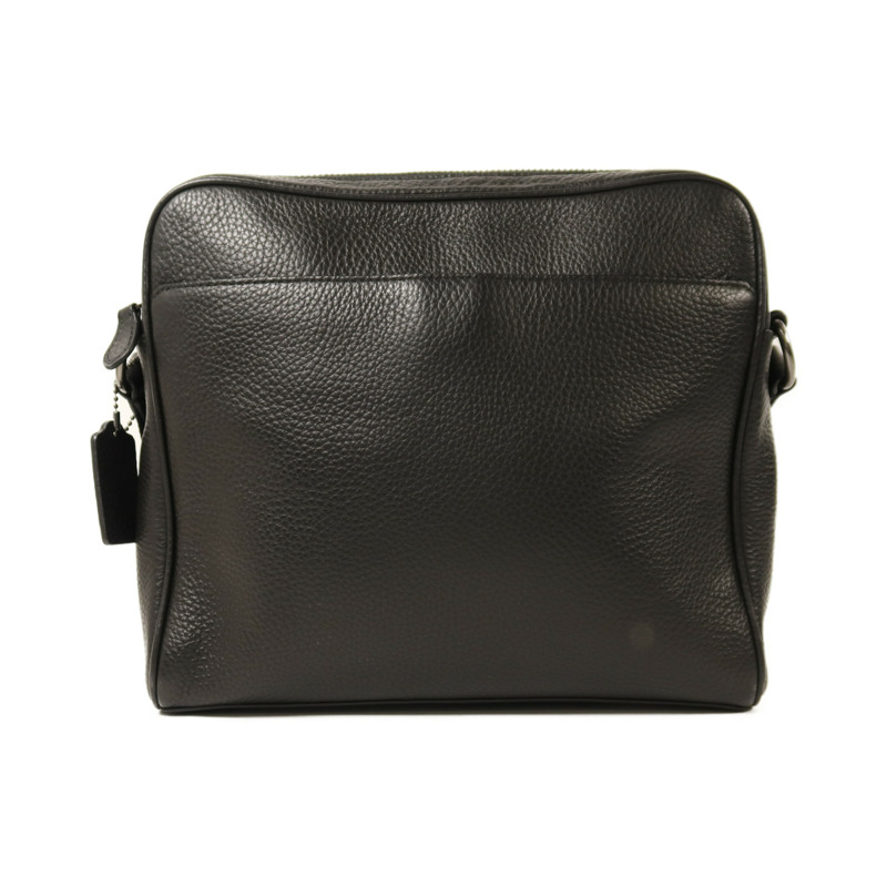 COACH 牛皮皮革Charles Camera Bag銀扣肩背袋-1