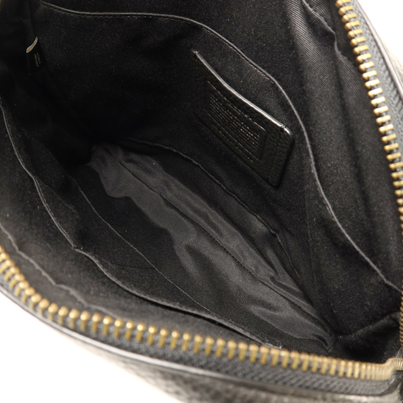 COACH 牛皮皮革Charles Camera Bag銀扣肩背袋-4
