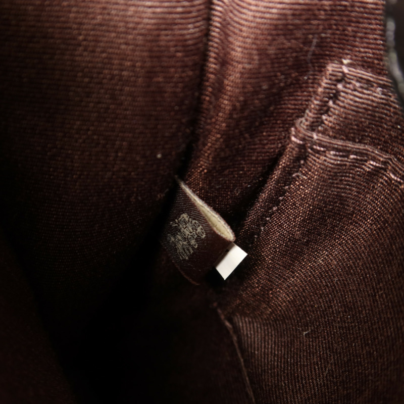 COACH 塗層帆布North South Mini Tote Bag金扣手挽肩背兩用袋-5