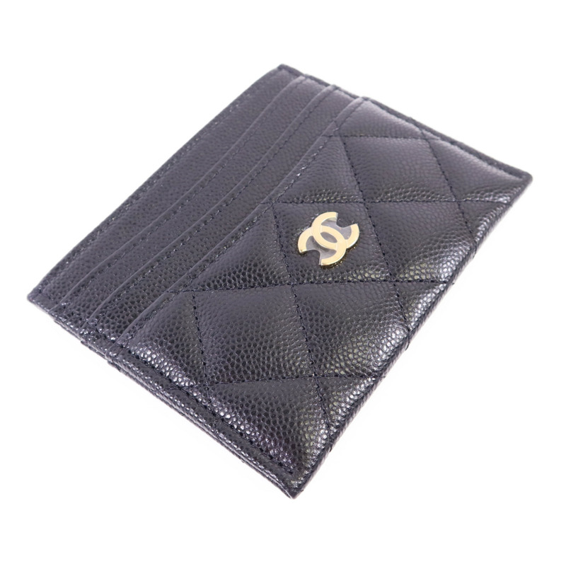 CHANEL 牛皮皮革Card Case金扣卡片套-2