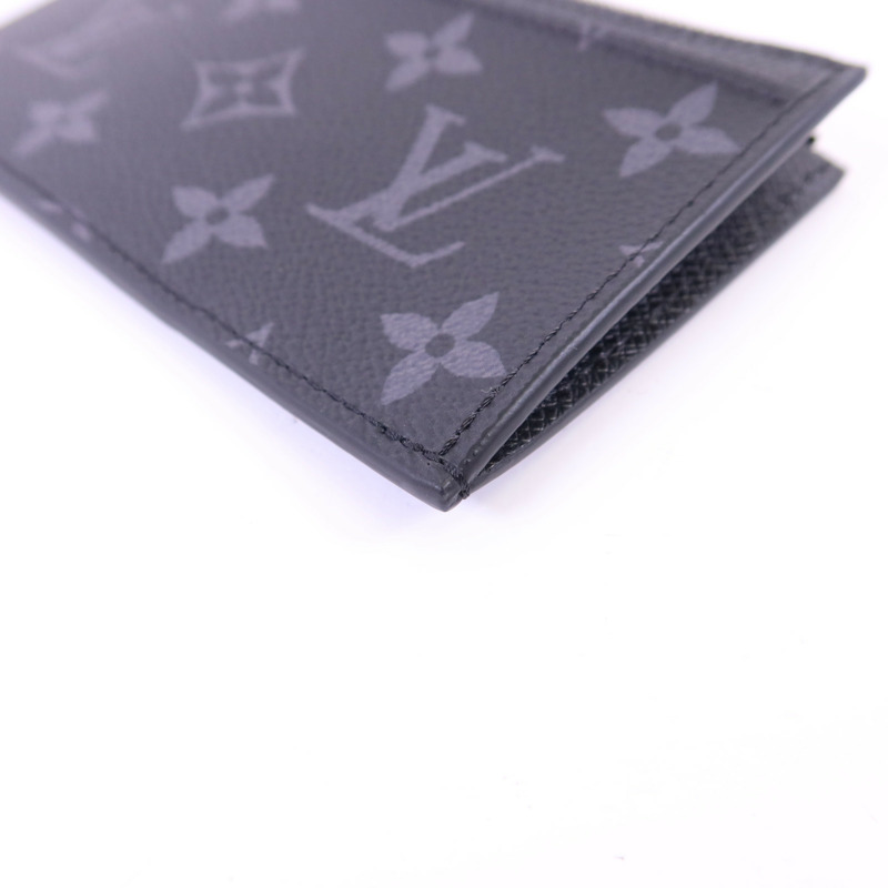 LOUIS VUITTON Taigarama Coin Card Holder銀扣零錢包/?片套-9