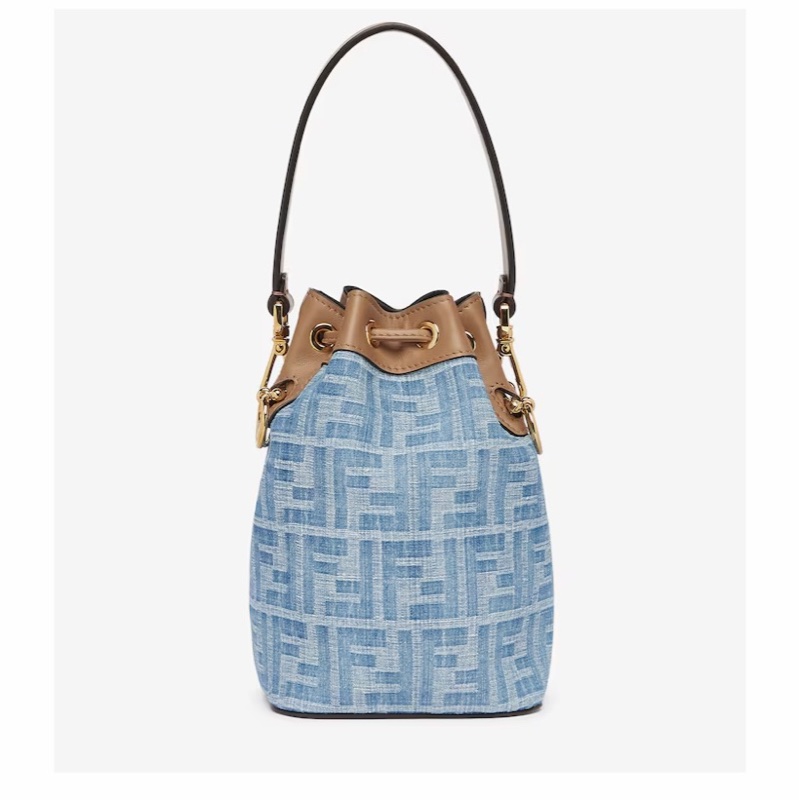 Fendi 女士 小號Mon Tresor水桶包均碼碼小號、12cm*14cm*18cm-2