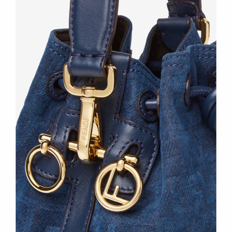 Fendi 女士 Mon Tresor 水桶包均碼碼常規、13.5cm*11cm*19cm-4