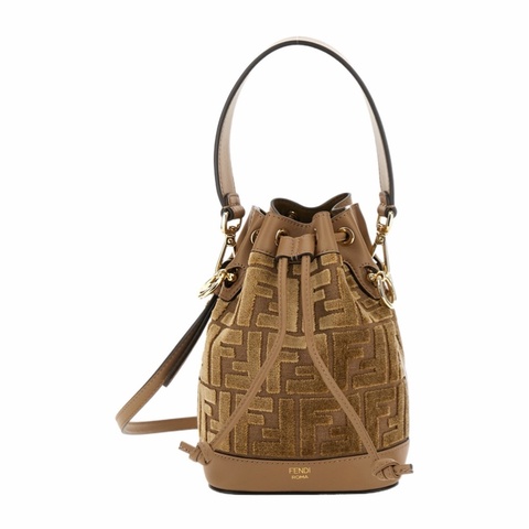 Fendi 女士 Mon Tresor 水桶包均碼碼14cm*12cm*18cm