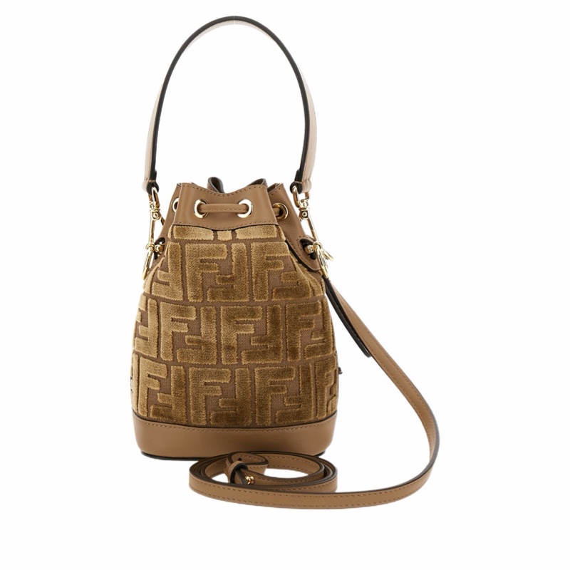 Fendi 女士 Mon Tresor 水桶包均碼碼14cm*12cm*18cm-1