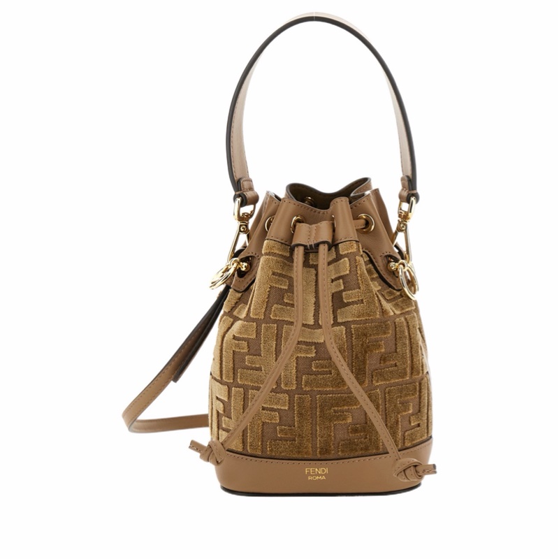 Fendi 女士 Mon Tresor 水桶包均碼碼14cm*12cm*18cm-4