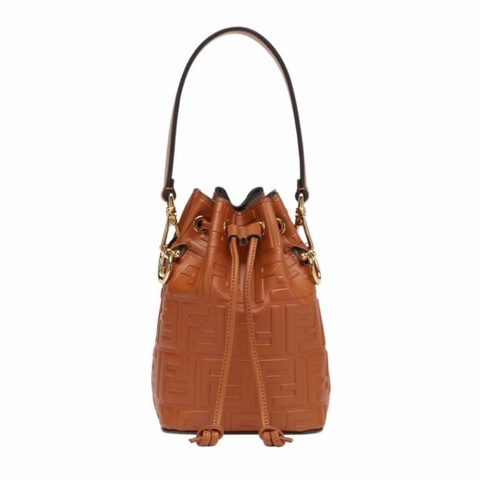 Fendi 女士 小號 Mon Tresor水桶迷你包均碼碼12cm*10cm*18cm
