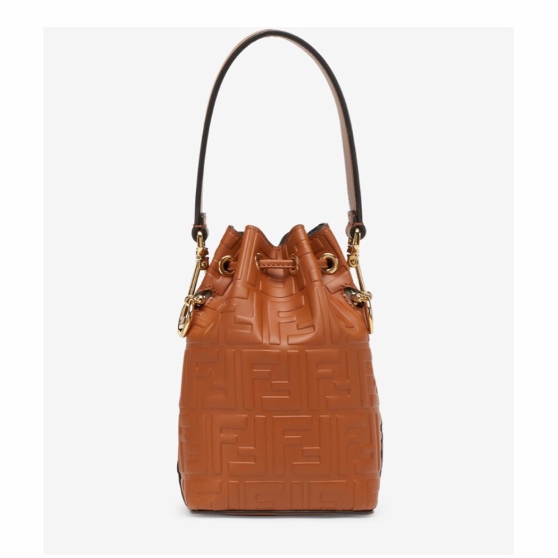 Fendi 女士 小號 Mon Tresor水桶迷你包均碼碼12cm*10cm*18cm-2