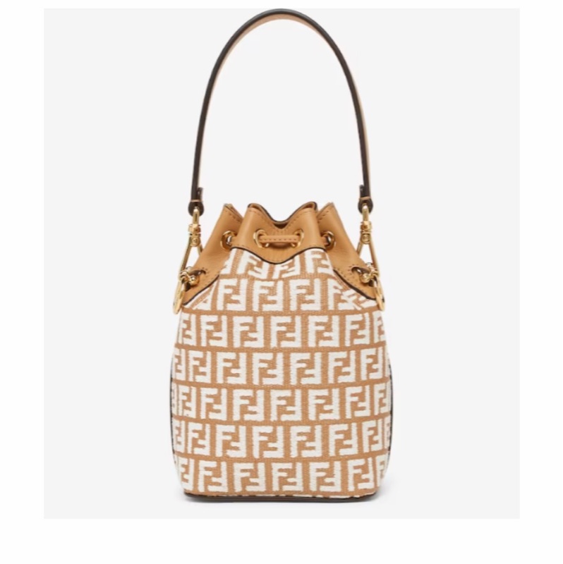 Fendi 女士 Mon Tresor 小號水桶迷你包均碼碼小號、12cm*10cm*18cm-1