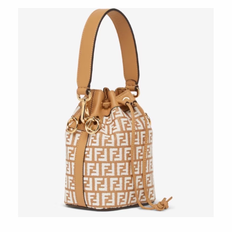 Fendi 女士 Mon Tresor 小號水桶迷你包均碼碼小號、12cm*10cm*18cm-2