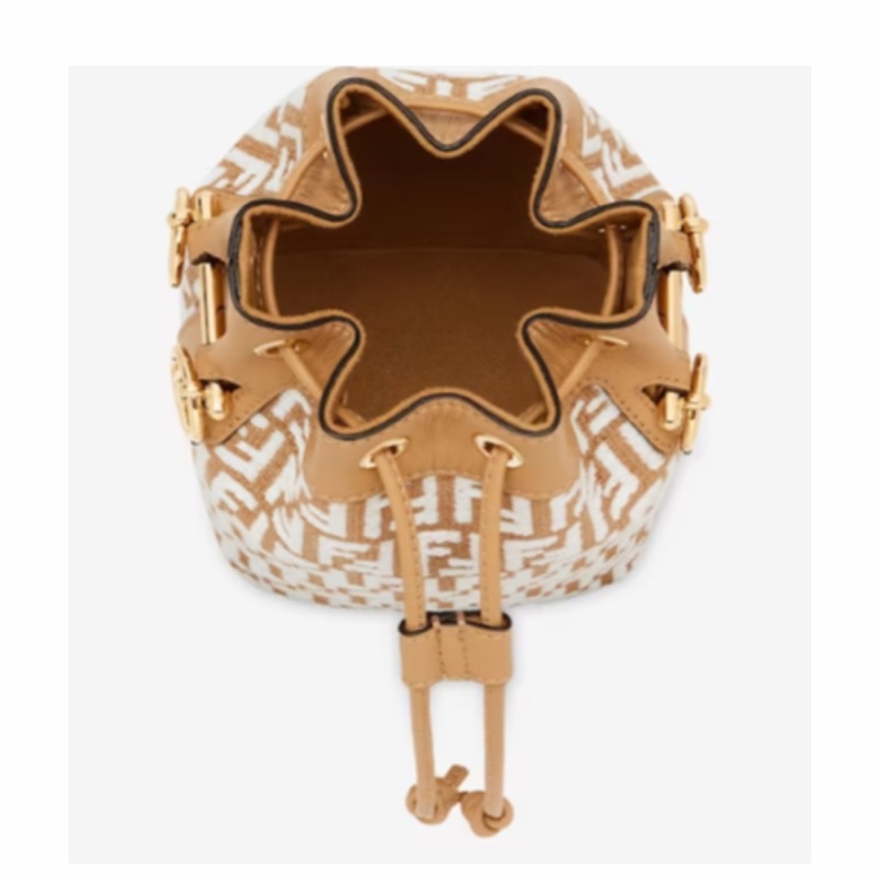 Fendi 女士 Mon Tresor 小號水桶迷你包均碼碼小號、12cm*10cm*18cm-3