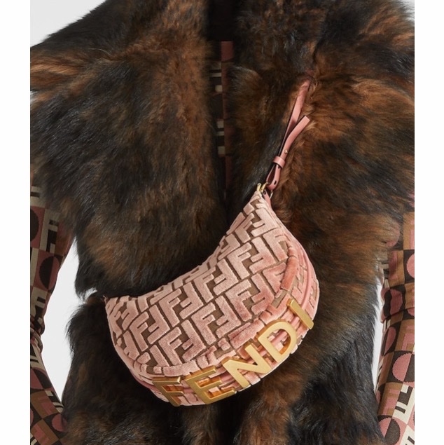 Fendi 女士 Fendigraphy Mini單肩包均碼碼MINI、20cm*7.5cm*13cm-4