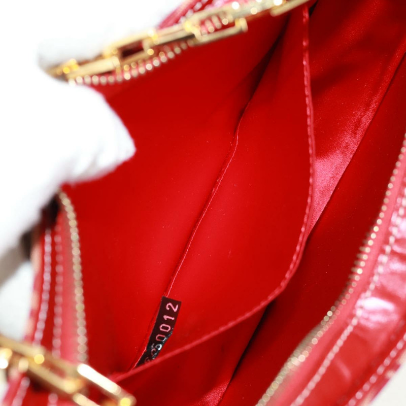 【日本直送】FENDI Zucchino帆布鏈單肩包 紅色金色 正品 168217V-21