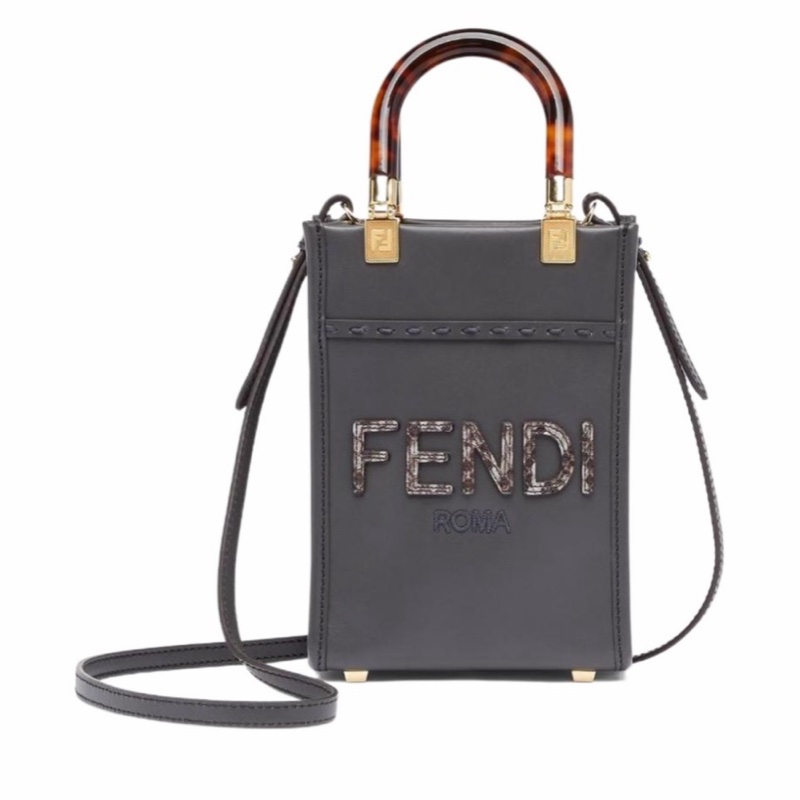 Fendi 女士 Sunshine迷你手提袋均碼碼MINI、13cm*6.5cm*18cm-5