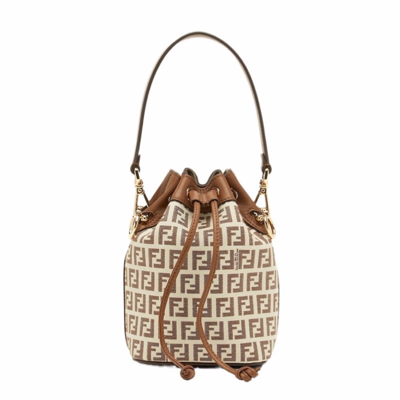 Fendi 女士 Mon Tresor水桶單肩包均碼碼MINI、12cm*10cm*18cm-0