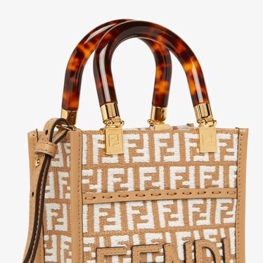 Fendi 女士 Sunshine 迷你單肩包均碼碼MINI、13cm*6.5cm*18cm-4