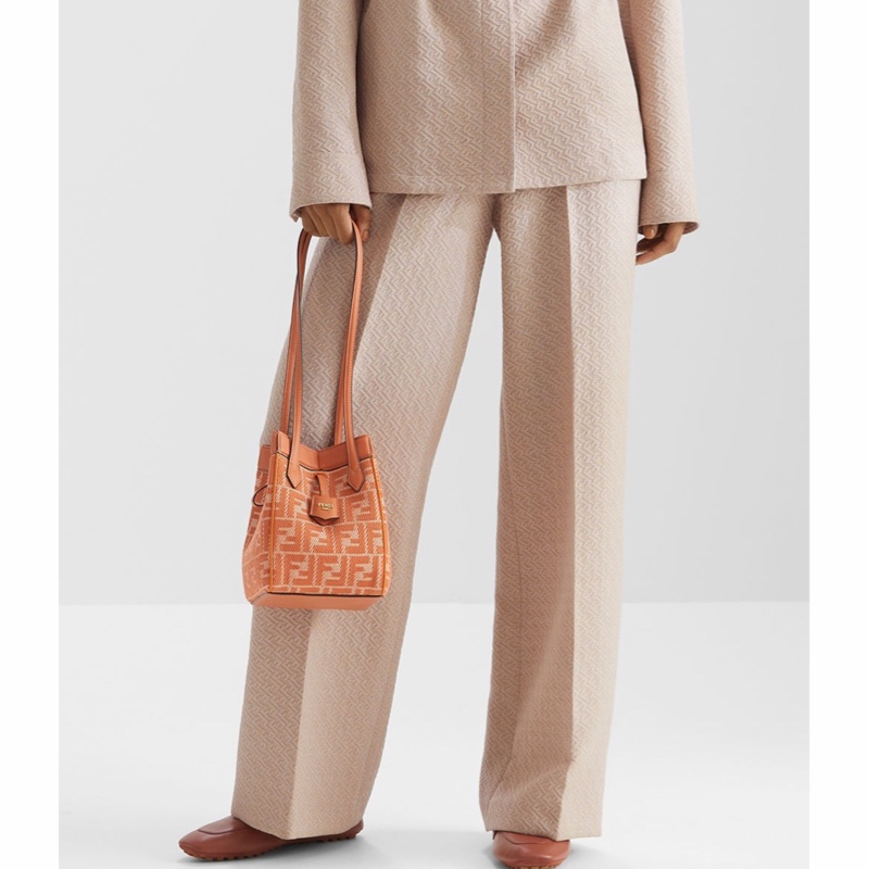 Fendi 女士 Fendi Origami Mini 單肩包均碼碼MINI、15cm*15cm*18.5cm-3