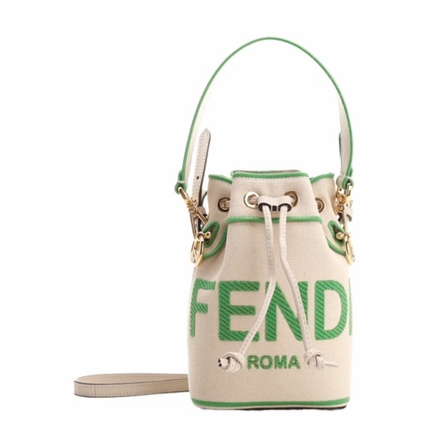 Fendi 女士 小號Mon Tresor水桶單肩包均碼碼小號、12cm*10cm*18cm
