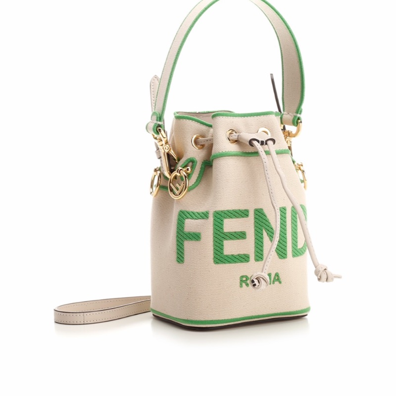 Fendi 女士 小號Mon Tresor水桶單肩包均碼碼小號、12cm*10cm*18cm-3